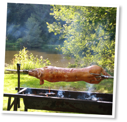 Cochon grillé Morbihan